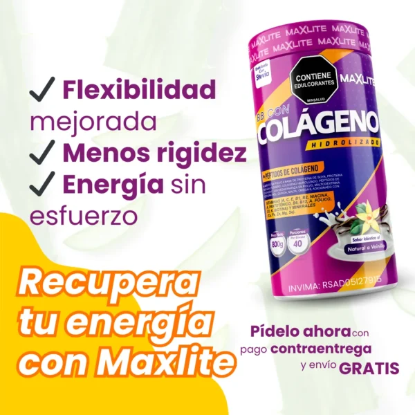 maxlite_20_4_11zon MaxLite Colágeno Hidrolizado - Piel Firme, Articulaciones Fuertes y Cabello Sano